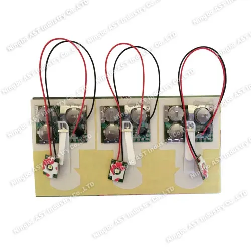 LED Light for greeting cards LED Modules slide tongue LED