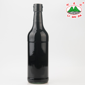 500ml بطری شیشه ای گلوتن بدون سس سویا سبک