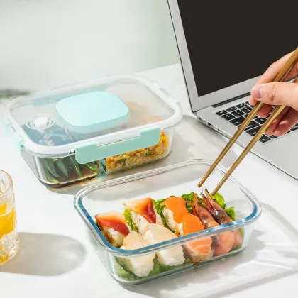 Airtight Large Kitchen Sealer Glass Vacuum Storage Container