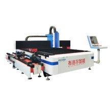 Stainless steel pipe sheet fiber laser cutting machine