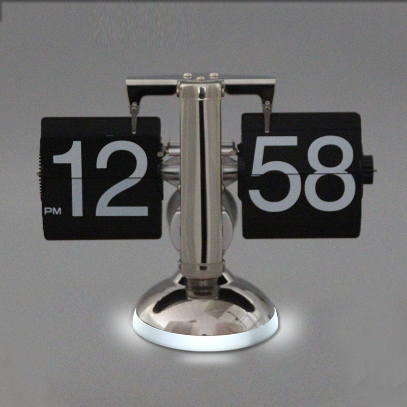 Flip Clock With Light