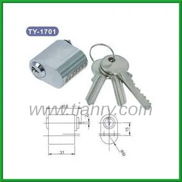 Oval Brass Lock Cylinders