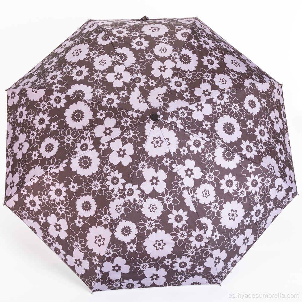 Paraguas plegable hecho por encargo