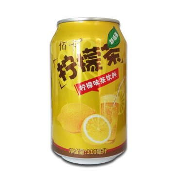Private Label 310ml Canned Lemon Tea Drink with ISO, HACCP & HALAL in China