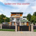 JHR Auto Sliding Gate System - High Quality Villa Entrance Gate