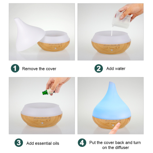 Ultrasonic Aromatherapy Essential Oil Diffuser for Sleep
