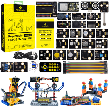 Keyestudio ESP32 24 in 1 Sensor Kit: STEM Education Starter DIY Kit