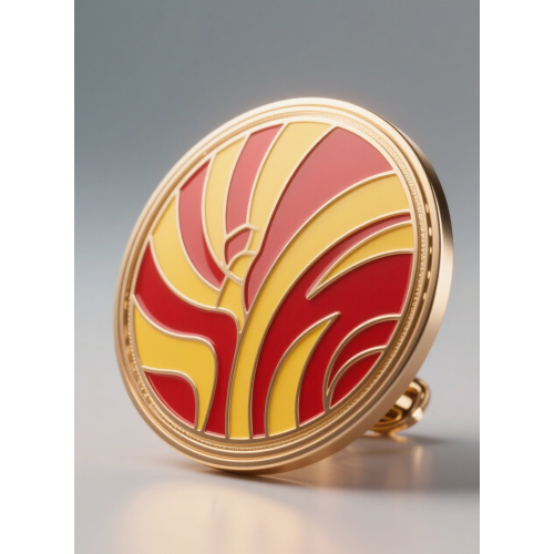 Premium metal lapel pin design