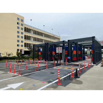 Grote commerciële carwash