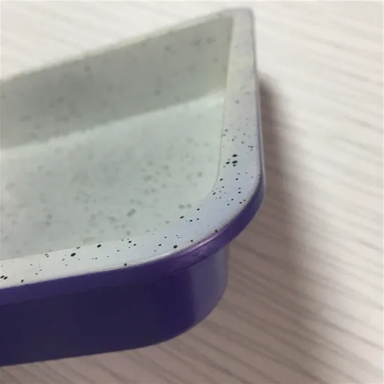 Purple Colorful Bakeware Square Cake Pan