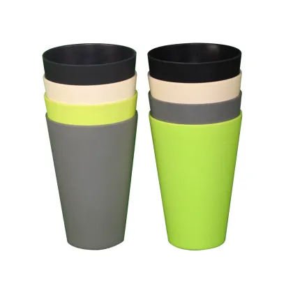 Eco-Friendly Reusable Biodegradable Bamboo Fiber Coffee Cups