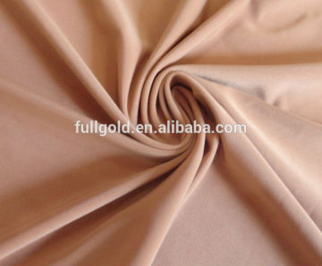 Polyester spandex fdy fabric / stocklot jersey fabric polyester dty fdy fabric