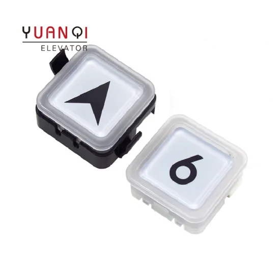 Lift Spare Parts BS34C BS34D White Blue Light Square Touch Button Panel