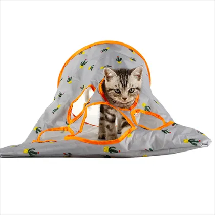 Pet Toys Ringing Paper Cat Tunnel Interactive Cat Toys