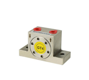 GT Series Stainless Steel Piston Pneumatic Turbine Vibrator for Hoppers in Construction, Farming, and Restaurant Industries