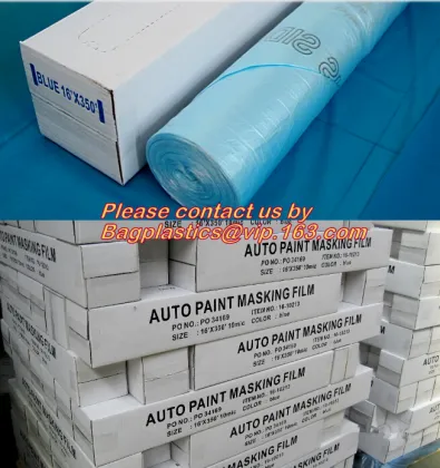 HDPE transparent masking film, portable masking film, car paint automotive masking film