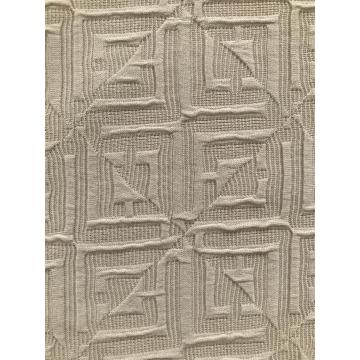 Padrão geométrico Jacquard tricotado