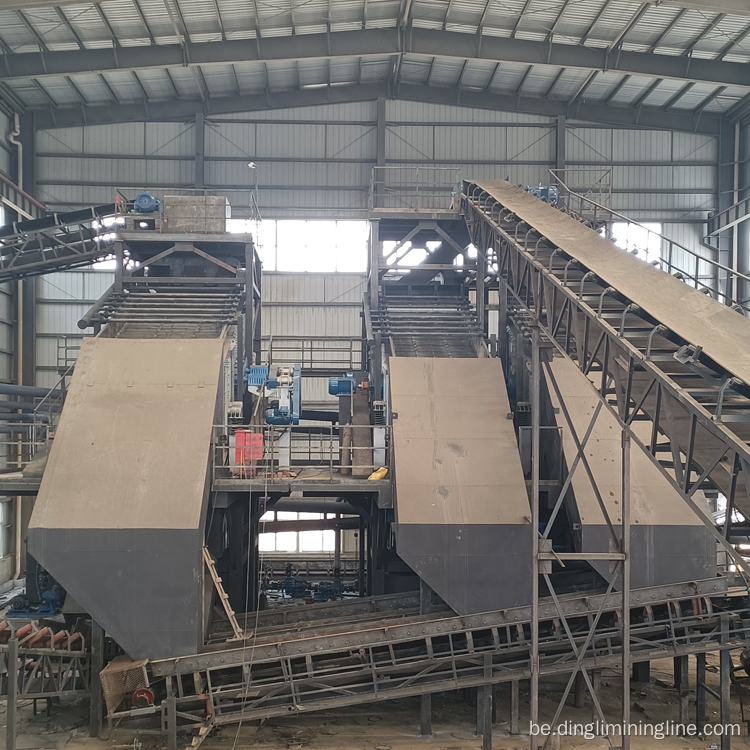 Рашэнне пад ключ для лініі па вытворчасці золатаруднай руды