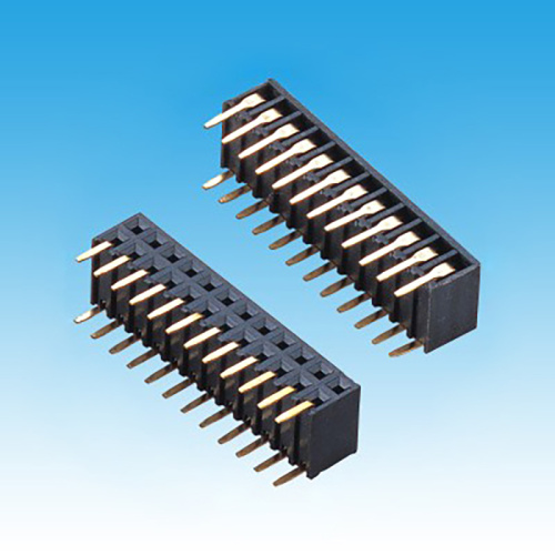 PH 2,54mm H5.9mm Dual Row R/A Γυναίκα κεφαλίδα