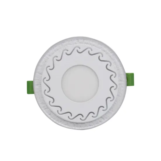 White and Pink Double Color Modern LED Ceiling Light for Indoor Use