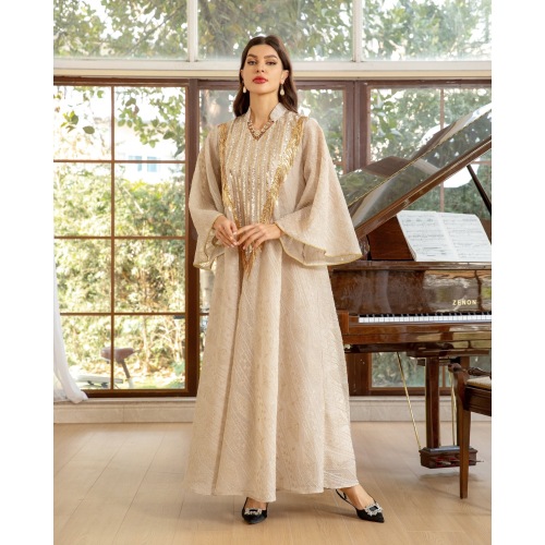 لباس مجلسی لوکس Abaya Jalabiya برای زنان مسلمان