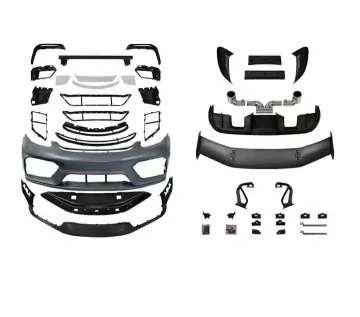 16-23 Porsche 718 GT4 Body Kit: Front & Rear Bumpers, Wing, Lip