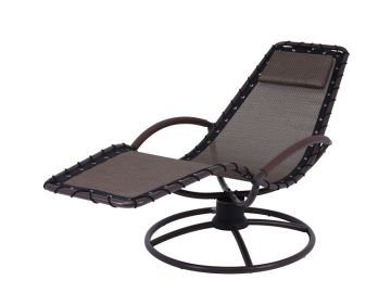 Steel spring-seat chair