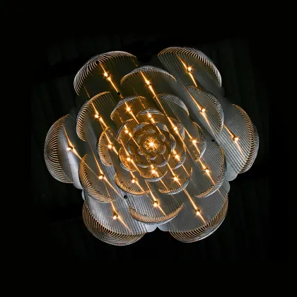 Shakespeare Small Stainless Steel Ball Pendant Lamp