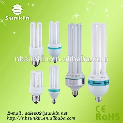 30W energy saving led bulb lamp E27 4U shape led corn light with high lumen high CRI
