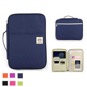 A4 Document Organizer Folder Padfolio Multifunction Business Holder Case for Ipad Bag Office Filing Briefcase Storage Stationery