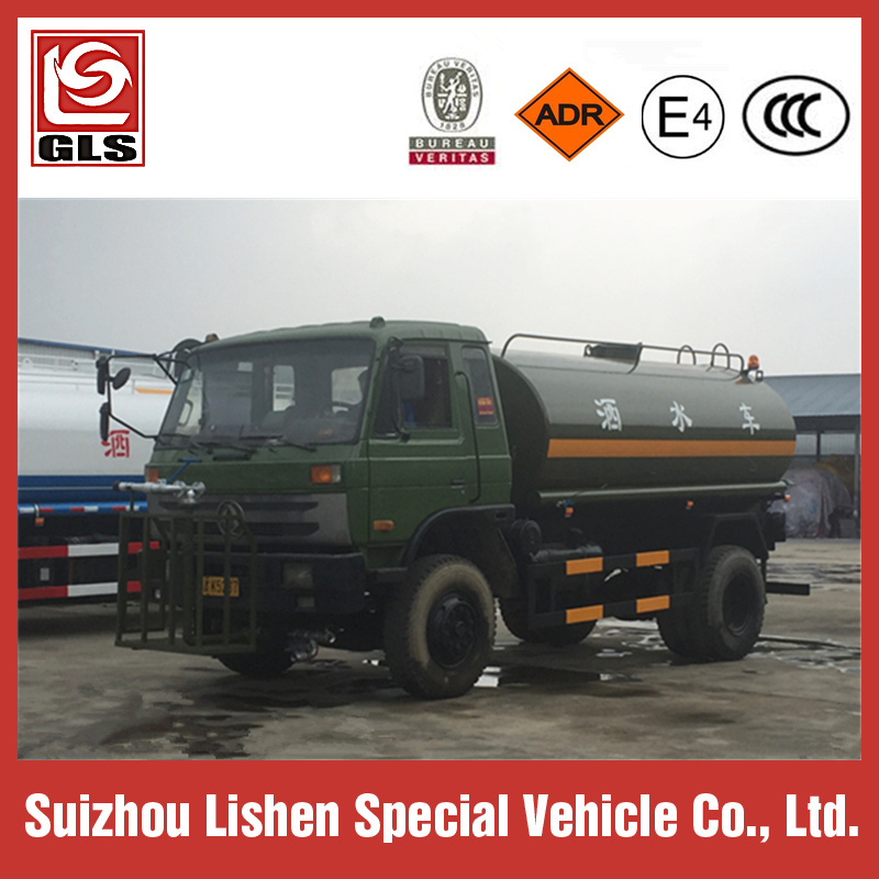 4X2 Dongfeng 7CBM Water Bowser Tank Truck