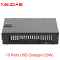 Cargador USB de 10 puertos 120W Power