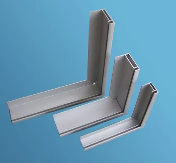 Aluminum solar panel frame for solar panel plant