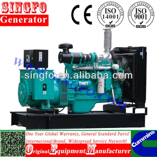HIGH QUALITY OPEN TYPE SINGFO DIESEL GENSET