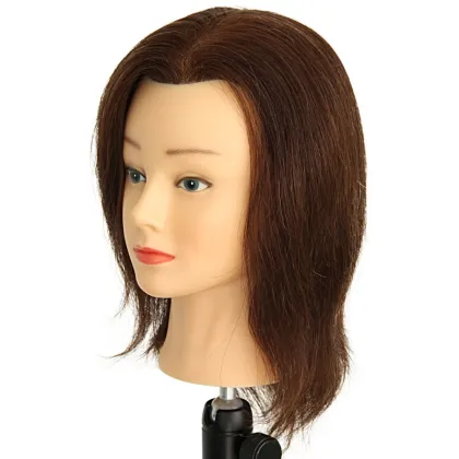 human hair training professional mannequin head