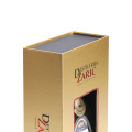 Gold Of Grey Boaed Wine Packaging Box