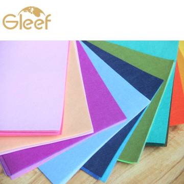 manufacture Colored Polyester Felt in Rolls