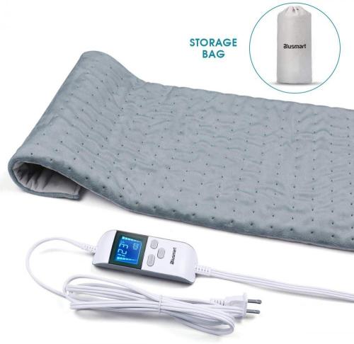 Sunbeam Heating Pad, Pad Pemanasan Cepat yang Sangat Lembut dengan Kontrol Suhu Yang Tepat &amp; Desain Shut-Off Otomatis, Secara Efektif Meredakan Rasa Sakit