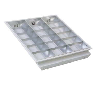Factory High Quantity Cold Rolled Plate Embedded Silver 3 Hole T8 Tube Light