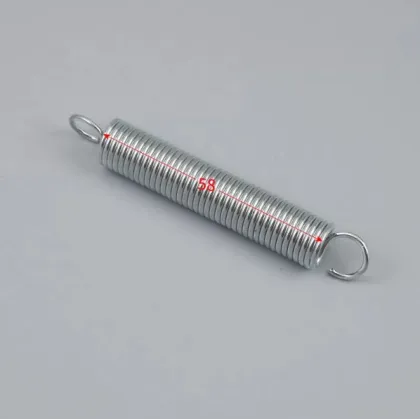 Spring door vane spring lock the hook spring