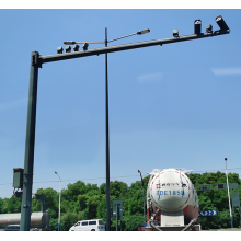 Q235 Q345B जस्ती अष्टकोणीय स्टील पोल