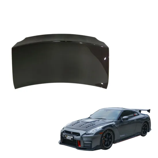 Carbon Fiber Rear Trunk Boot Lid Cover for Nissan GTR R35 GTR35