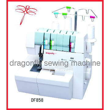 3-thread coverstitch sewing machine with motor