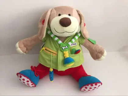 Baby Doctor Dog Doll