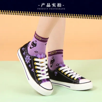 Giorno Giovanna/bruno Bucciarati Cos Shoes Lolita Girl Boys Jojo's Bizarre Adventure Cosplay Shoes Casual /fashion Skate Shoes