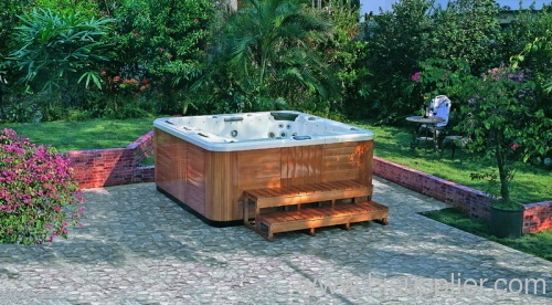 Family Outdoor Hydrotherapy Hot Tub 