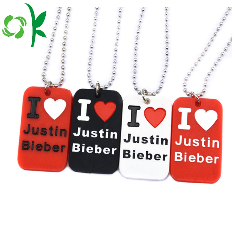 Customized Soft Silicone Pet ID Tag Dog Tags