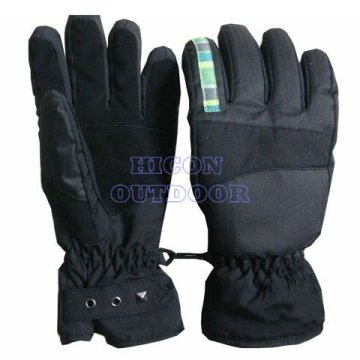 2015 Black Warm polyester gloves