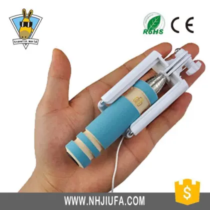 Wholesale price foldable selfie stick wired selfie-stick selfie stick