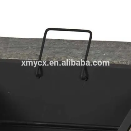 Faux slate stone finish garden treasures fire pit for sale